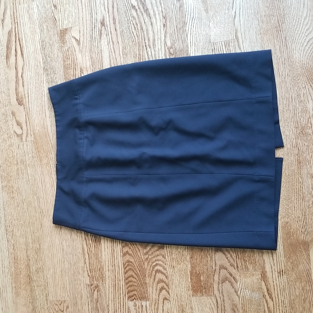 (4) RW&CO. Midi Pencil Skirt Professional Viscose Blend Business Office